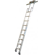 Стеллажная лестница для Т- шины KRAUSE Stabilo 9 ступ. 815644